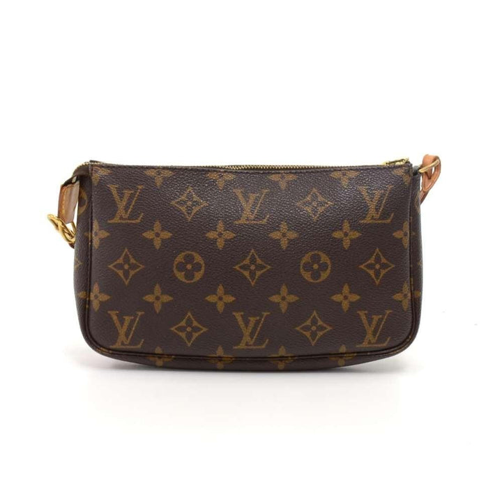 pochette accessoires monogram canvas evening bag