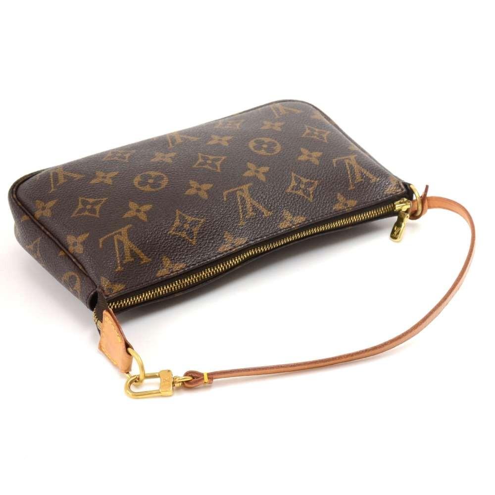 pochette accessoires monogram canvas evening bag