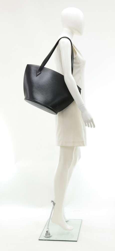 saint jacques gm epi leather shoulder bag