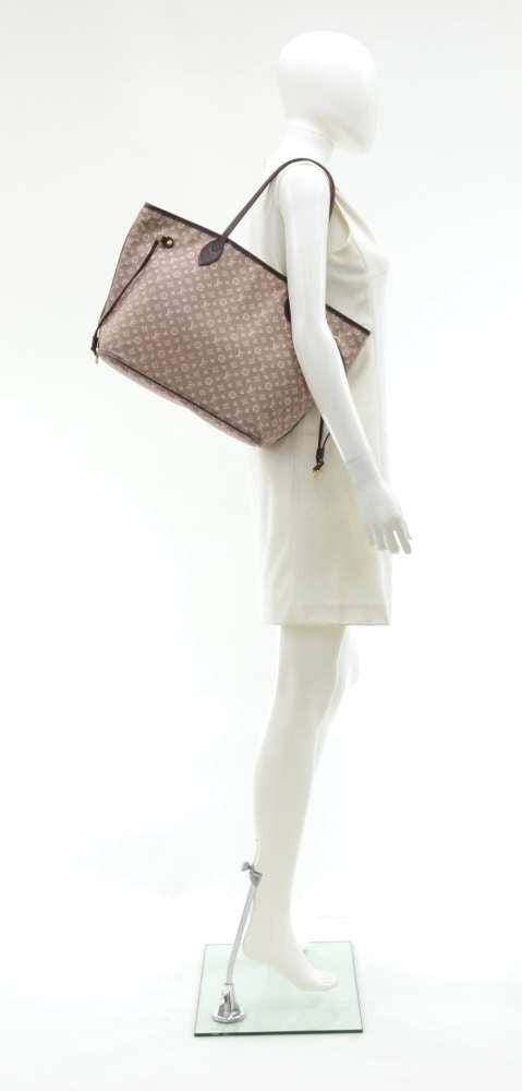 neverfull mm mini lin canvas tote bag