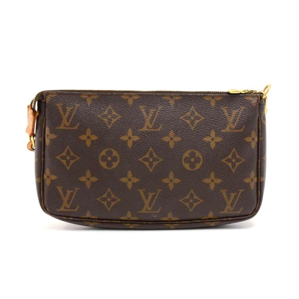 pochette accessoires monogram canvas evening bag