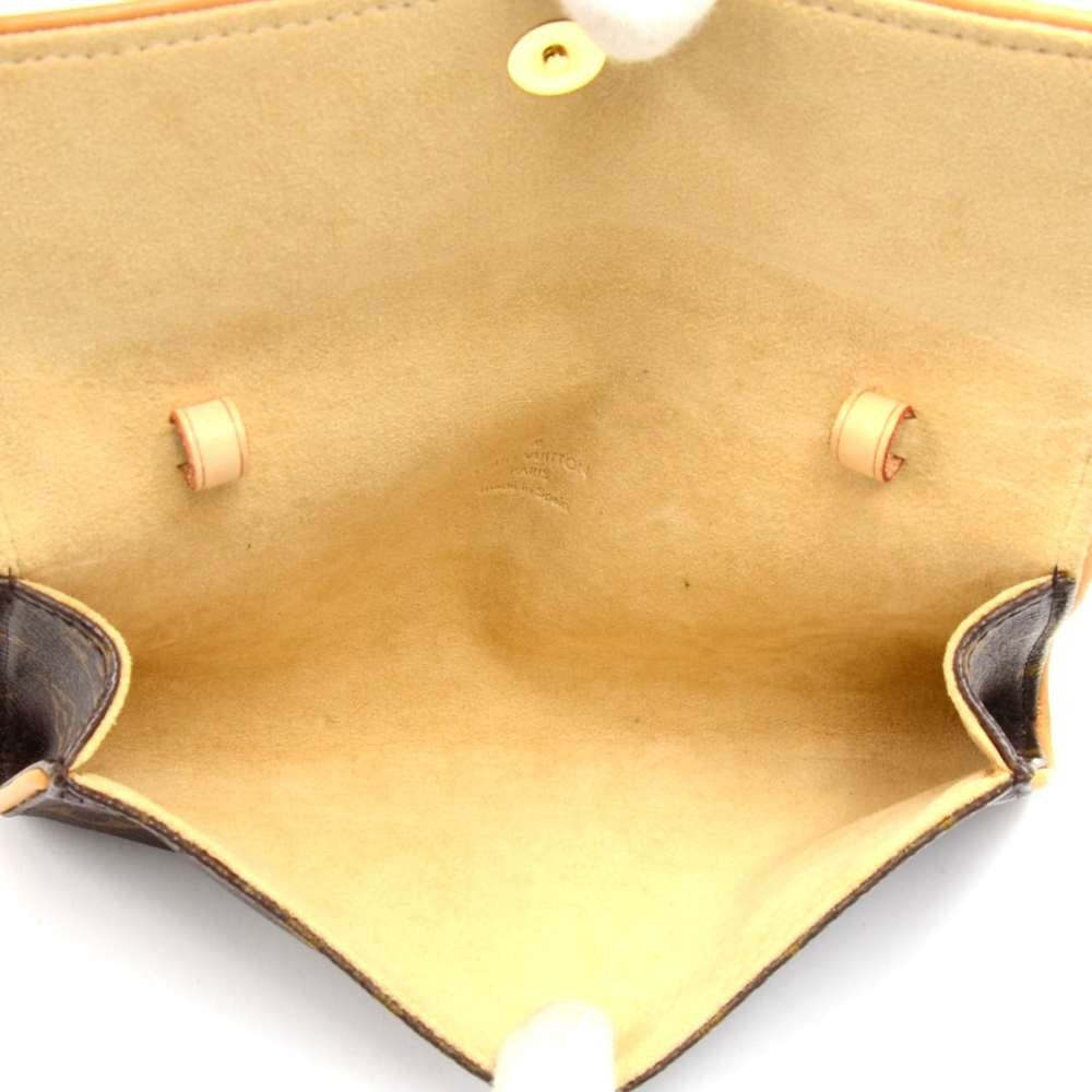 pochette twin pm monogram canvas shoulder bag