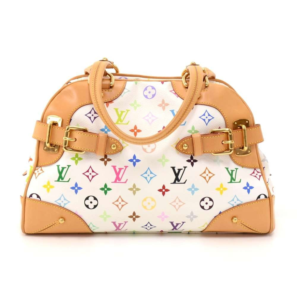 claudia monogram multicolore canvas bag