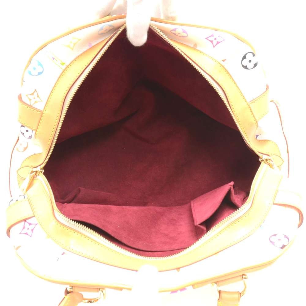 claudia monogram multicolore canvas bag