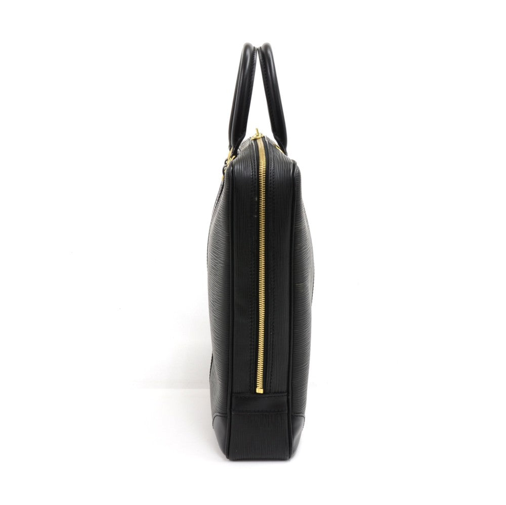 porte-documents voyage epi leather briefcase bag