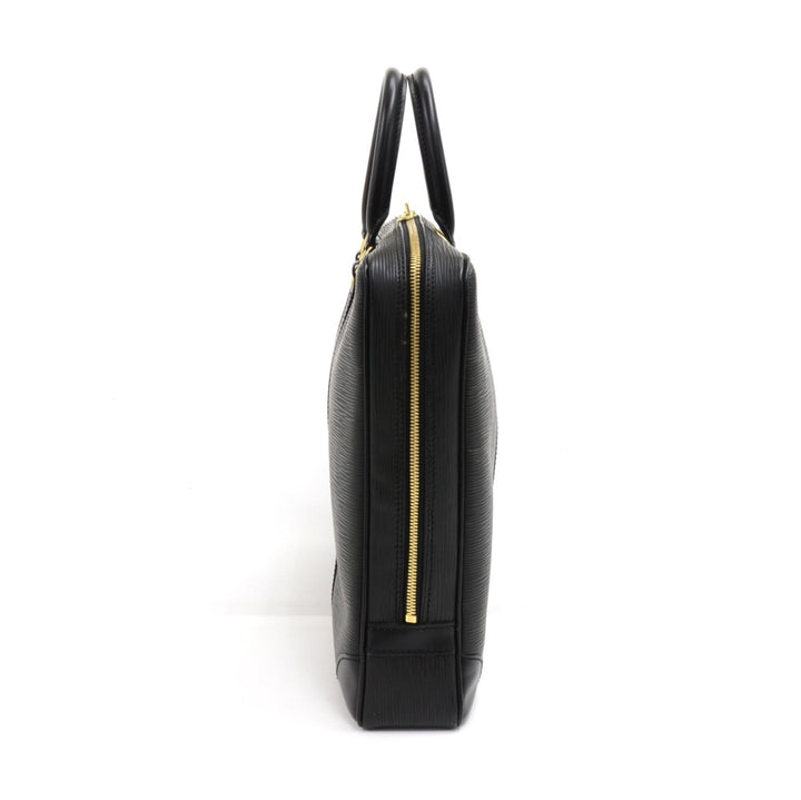 porte-documents voyage epi leather briefcase bag