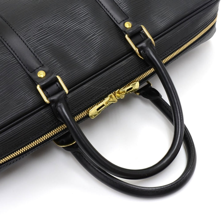 porte-documents voyage epi leather briefcase bag