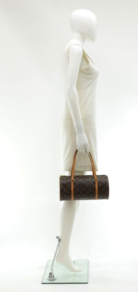 papillon 30 monogram canvas handbag