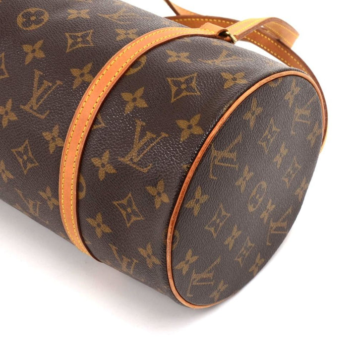 papillon 30 monogram canvas handbag