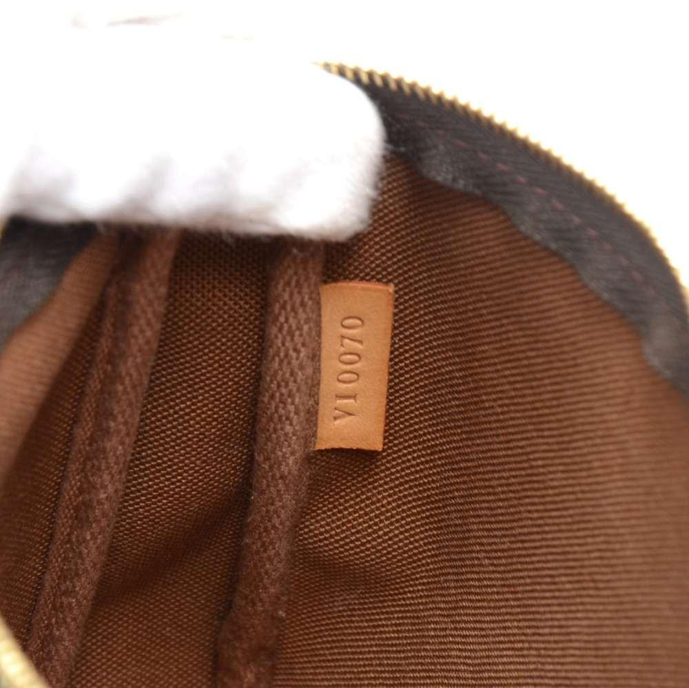 pochette accessoires monogram canvas evening bag