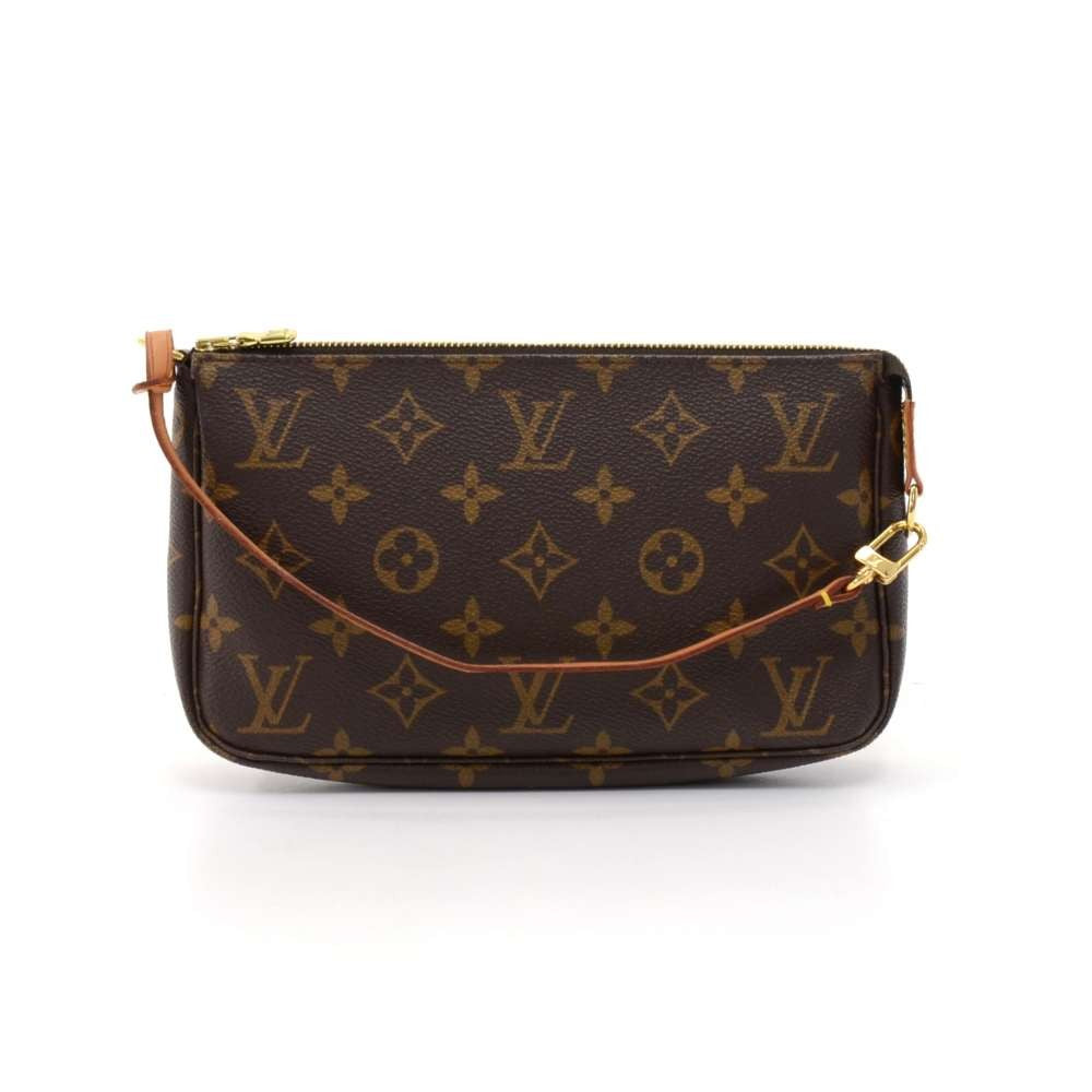 pochette accessoires monogram canvas evening bag