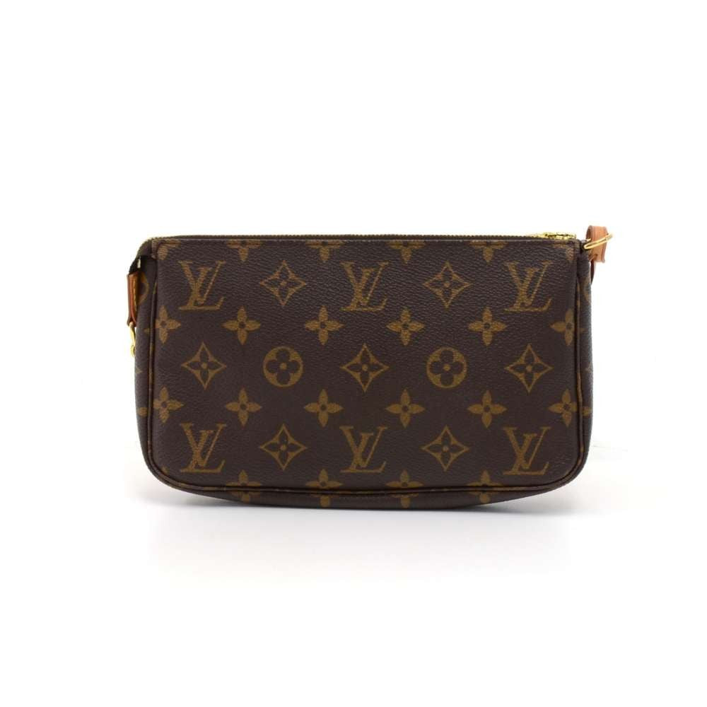 pochette accessoires monogram canvas evening bag