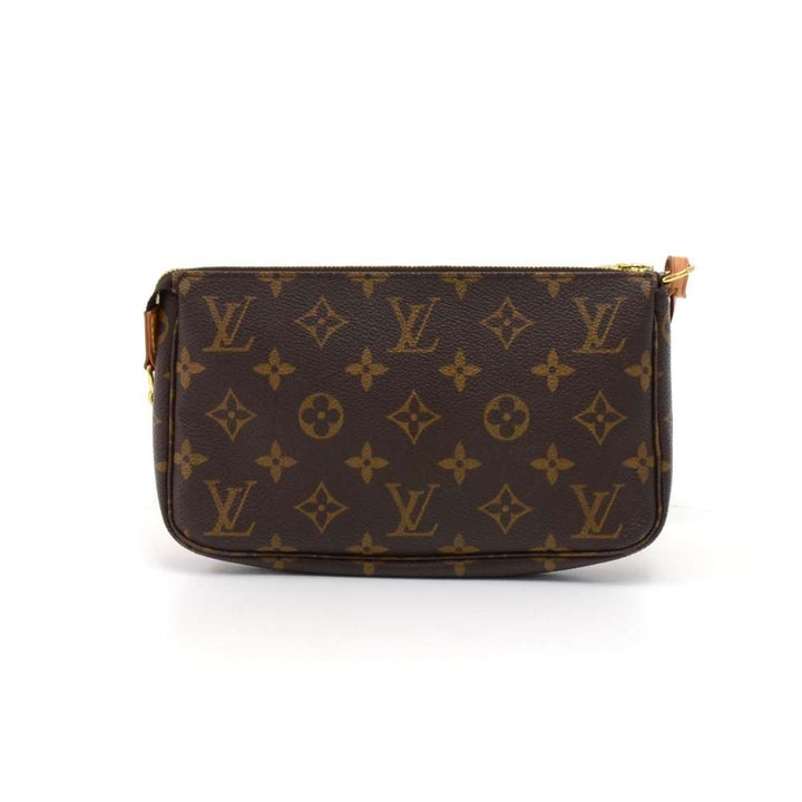 pochette accessoires monogram canvas evening bag