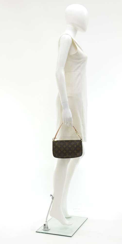 pochette accessoires monogram canvas evening bag