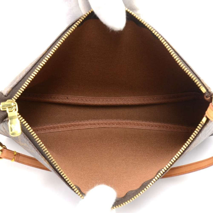 pochette accessoires monogram canvas evening bag