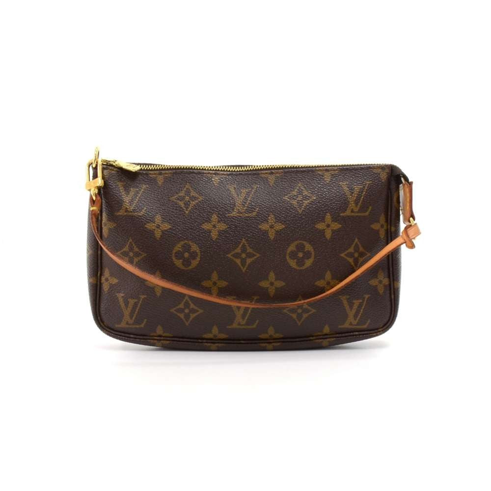 pochette accessoires monogram canvas evening bag