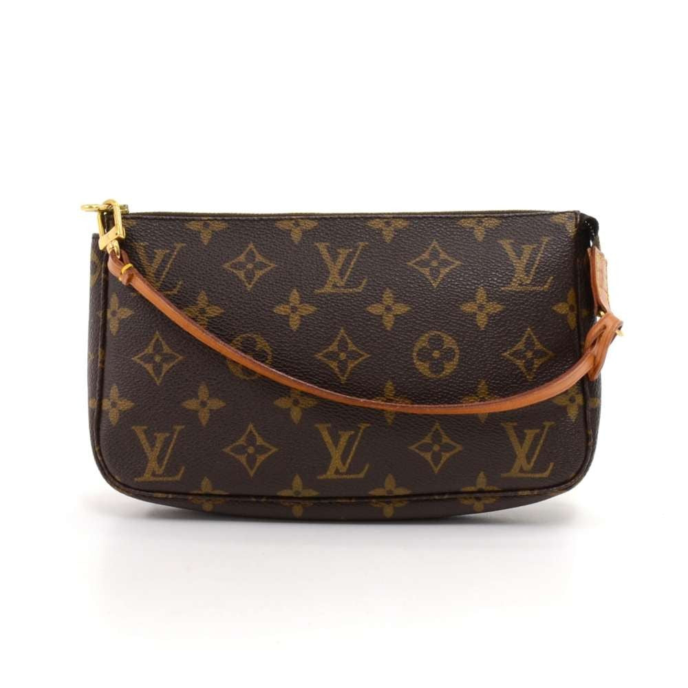 pochette accessoires monogram canvas bag