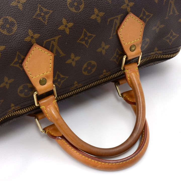 speedy 30 monogram canvas handbag