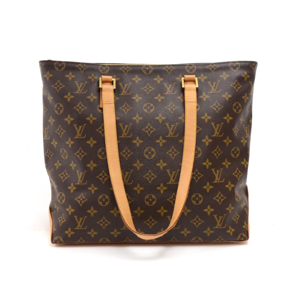 cabas mezzo monogram canvas shoulder bag