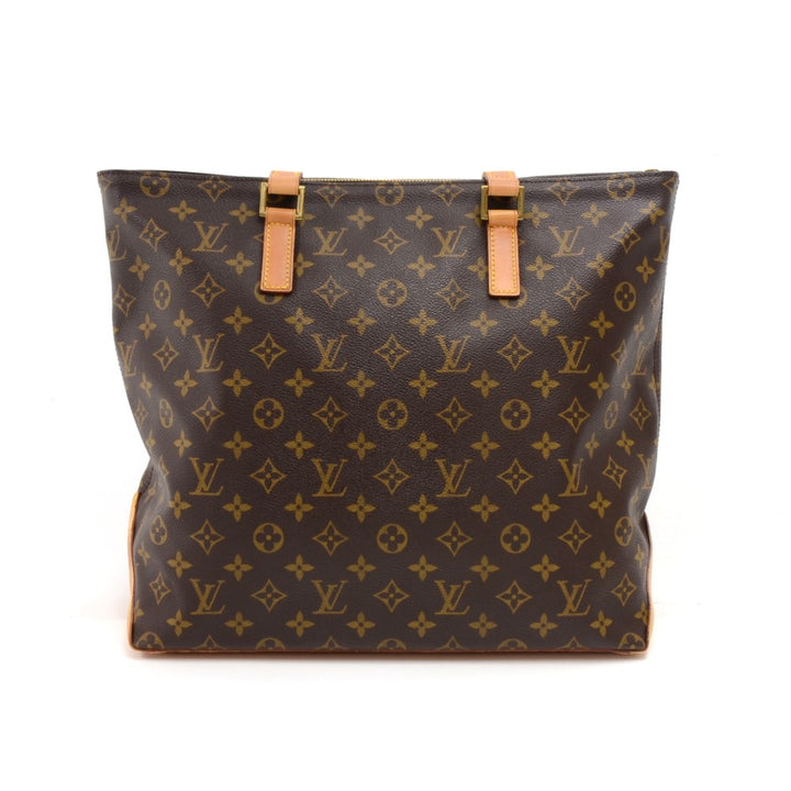 cabas mezzo monogram canvas shoulder bag