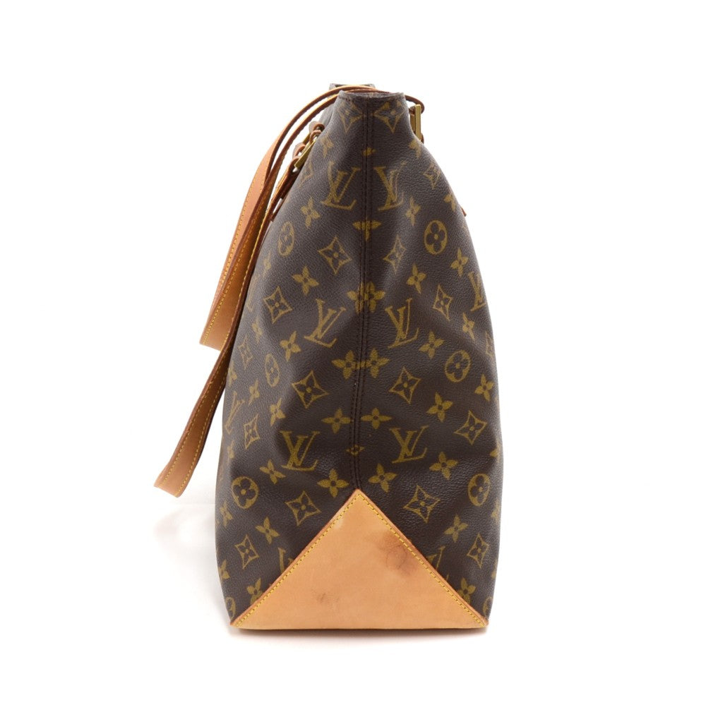 cabas mezzo monogram canvas shoulder bag
