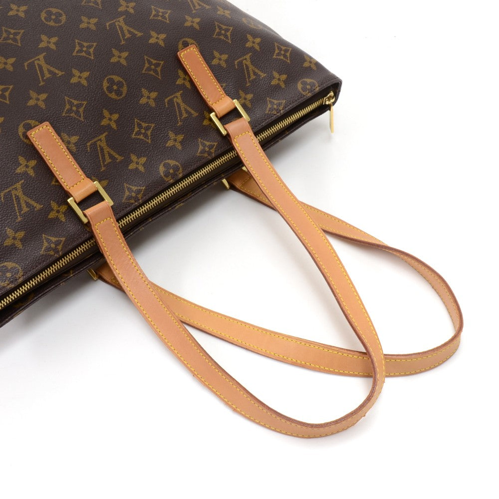 cabas mezzo monogram canvas shoulder bag