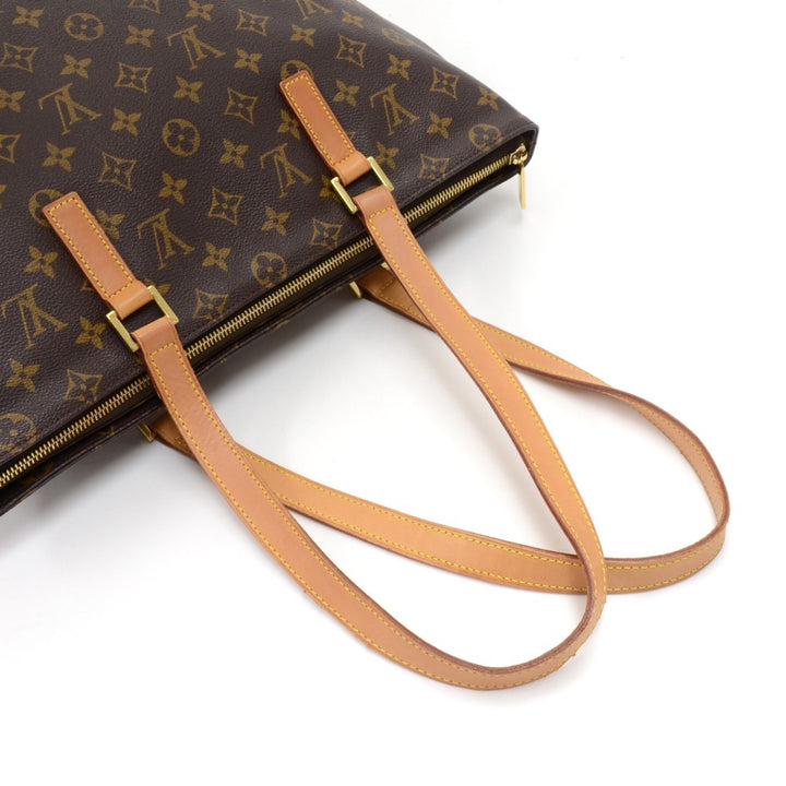 cabas mezzo monogram canvas shoulder bag
