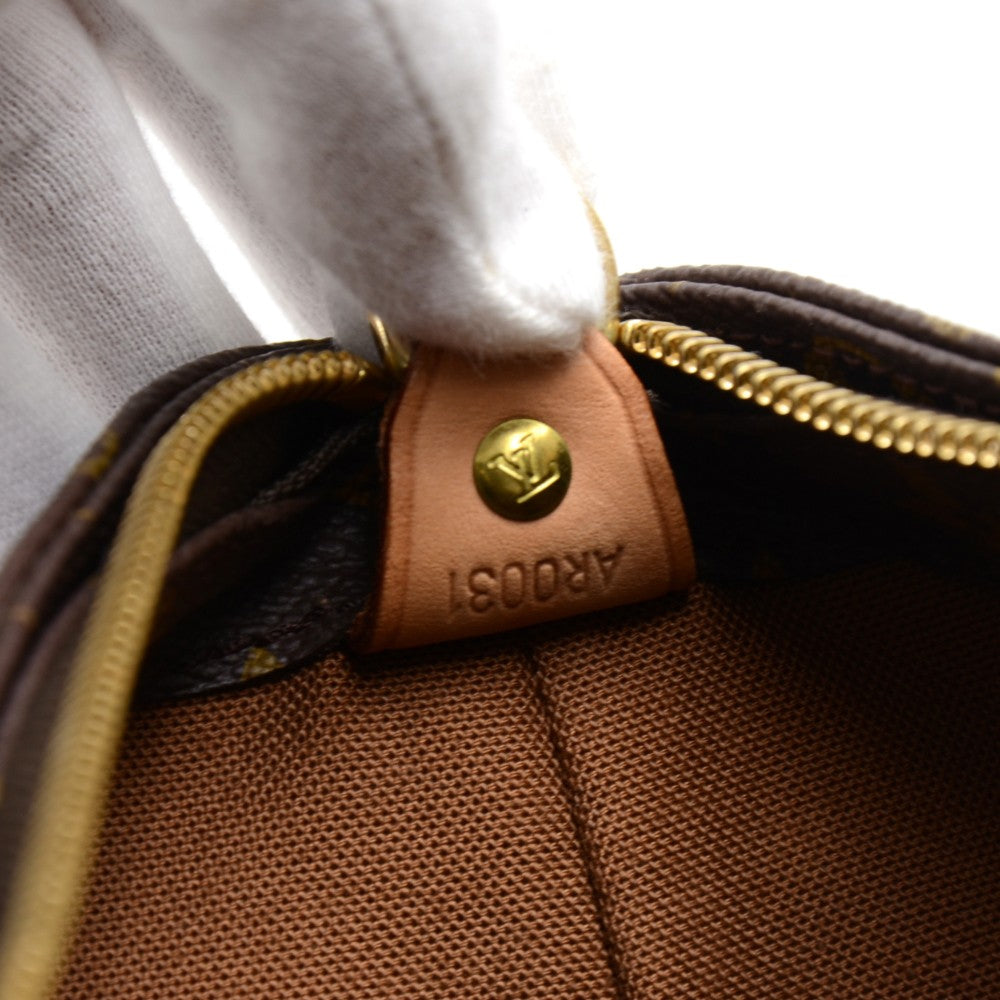 cabas mezzo monogram canvas shoulder bag