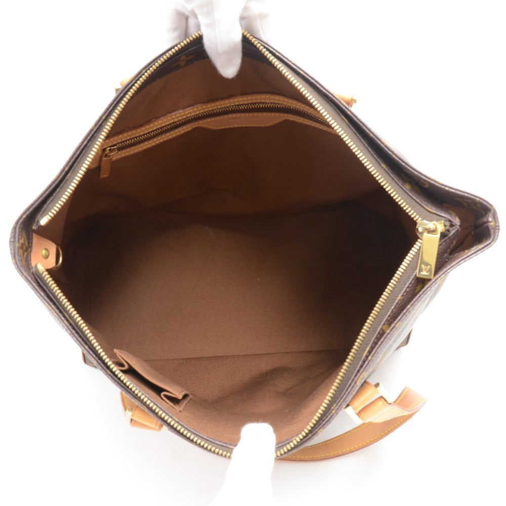cabas mezzo monogram canvas shoulder bag
