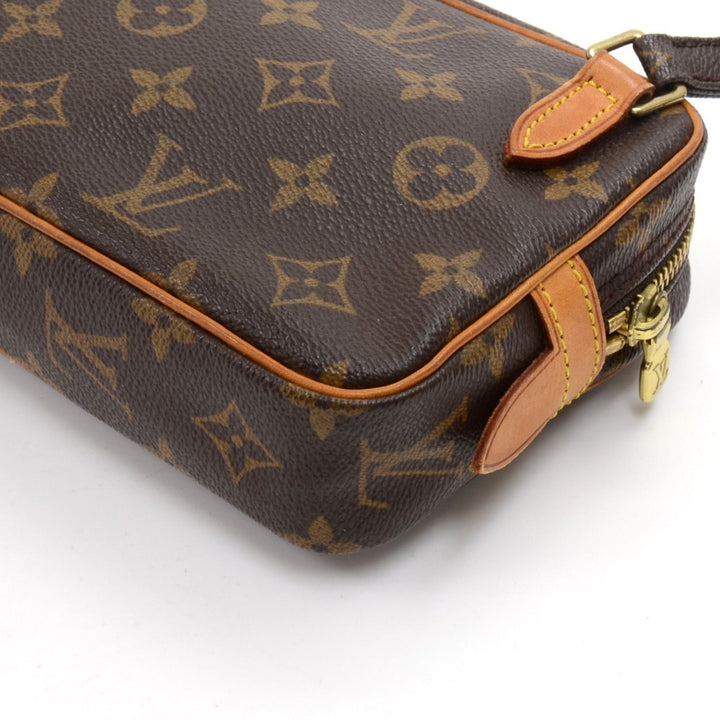 pochette marly bandouliere monogram canvas shoulder bag