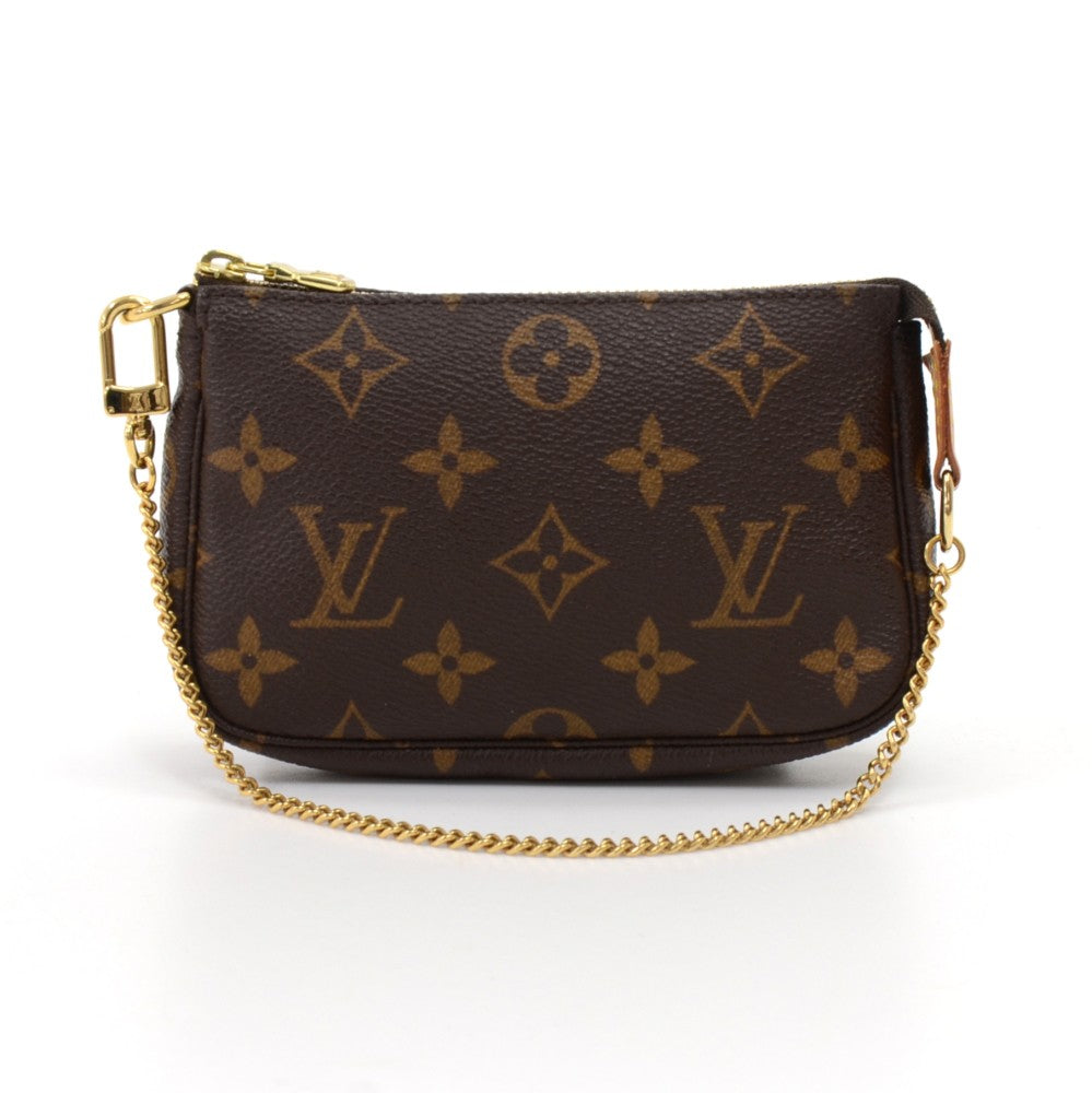 mini pochette accessoires monogram canvas bag