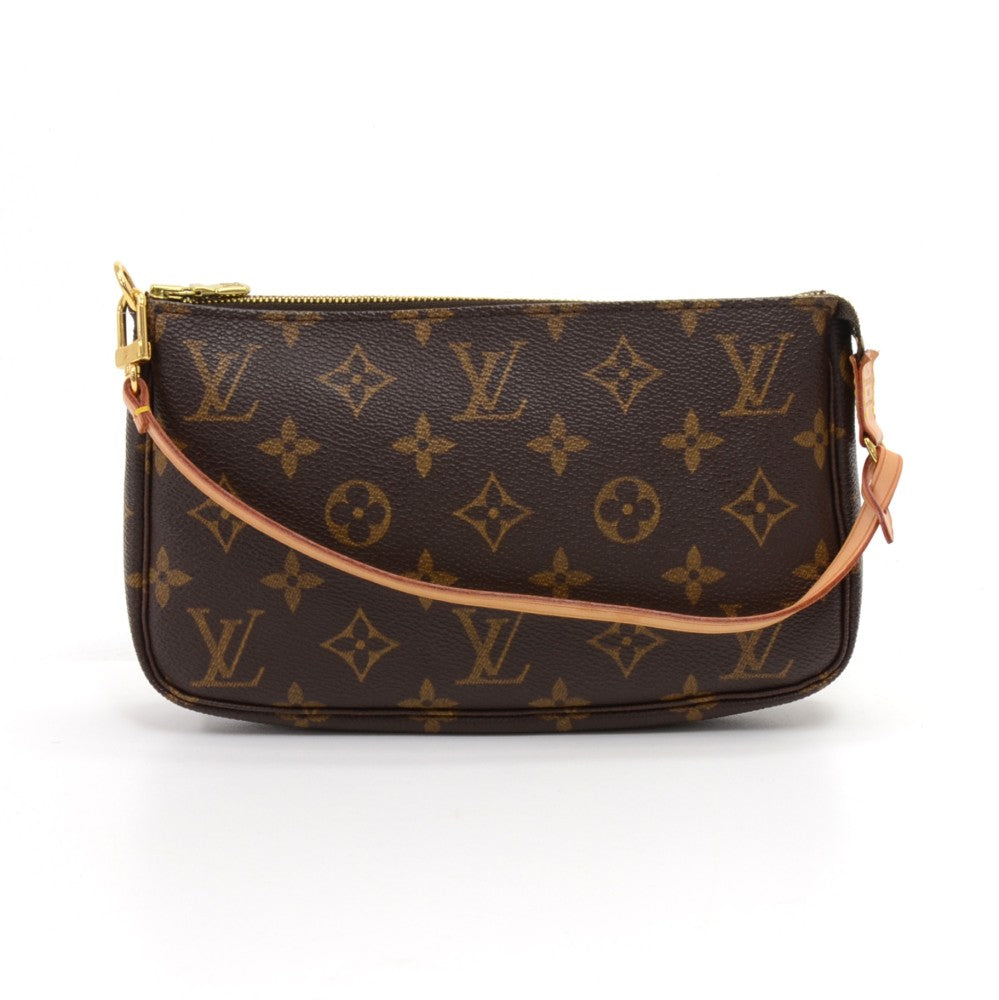 pochette accessoires monogram canvas bag