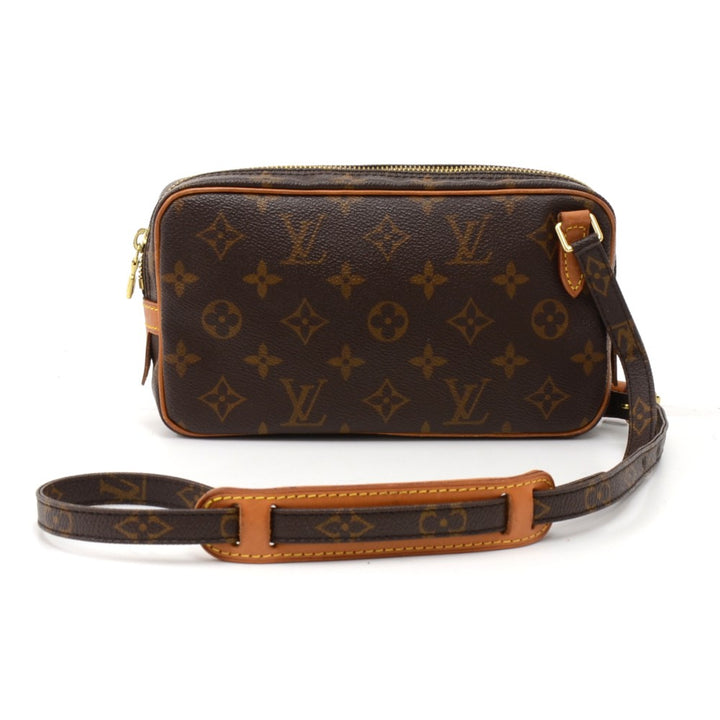 pochette marly bandouliere monogram canvas shoulder bag