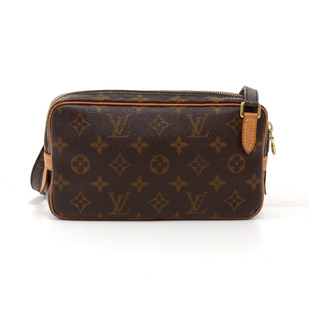 pochette marly bandouliere monogram canvas shoulder bag