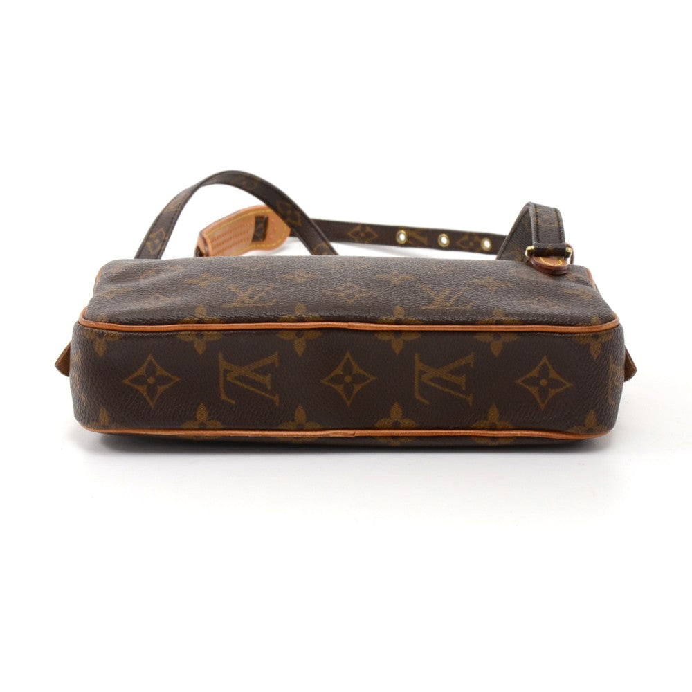 pochette marly bandouliere monogram canvas shoulder bag