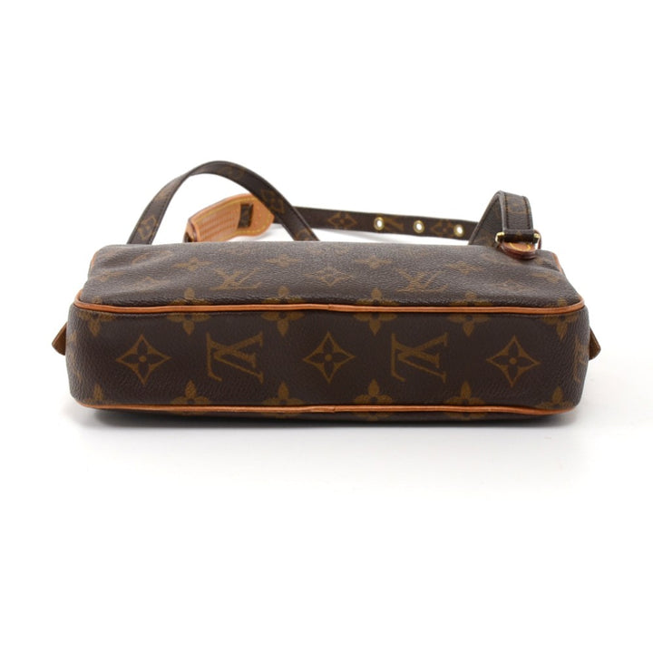 pochette marly bandouliere monogram canvas shoulder bag