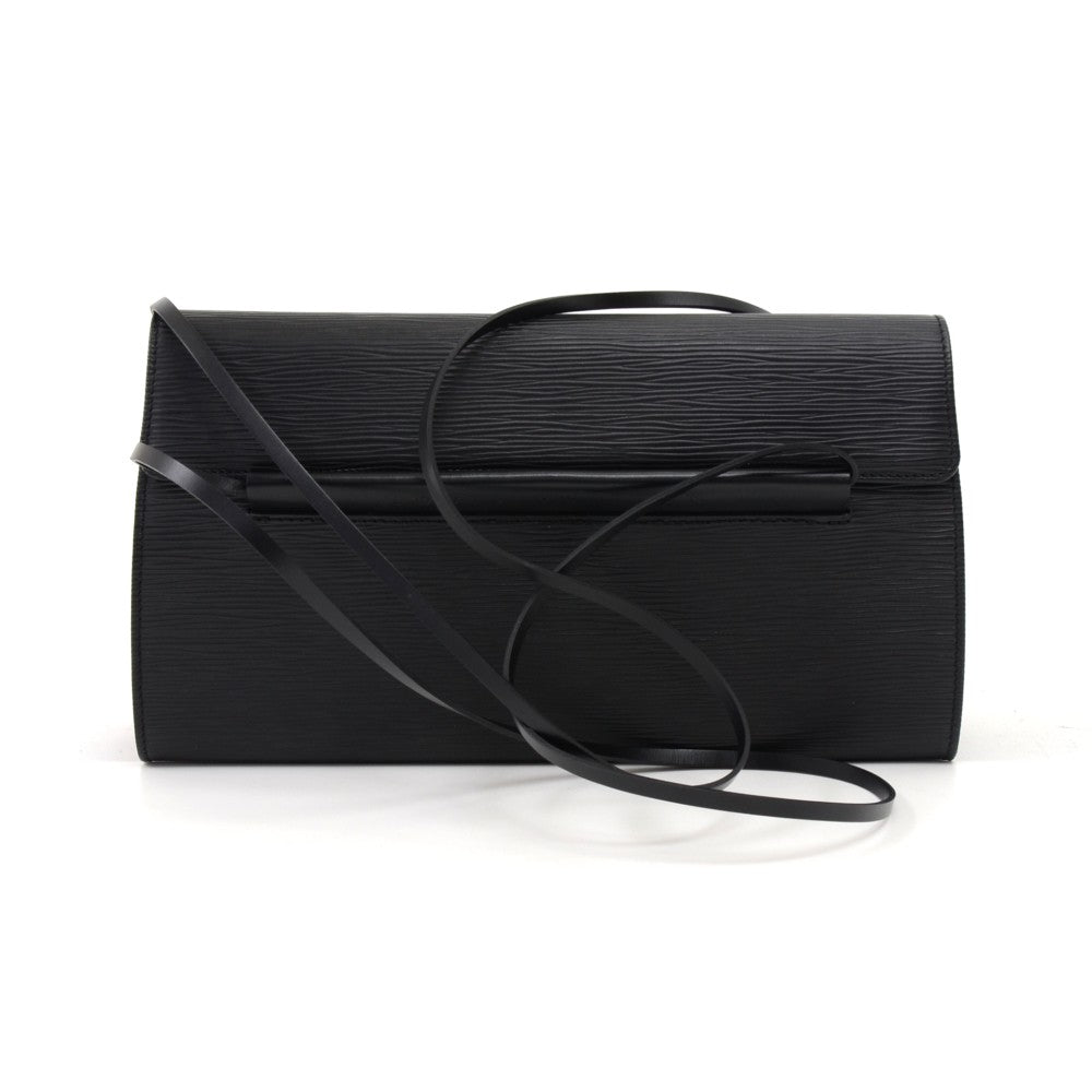 dinard epi leather shoulder bag