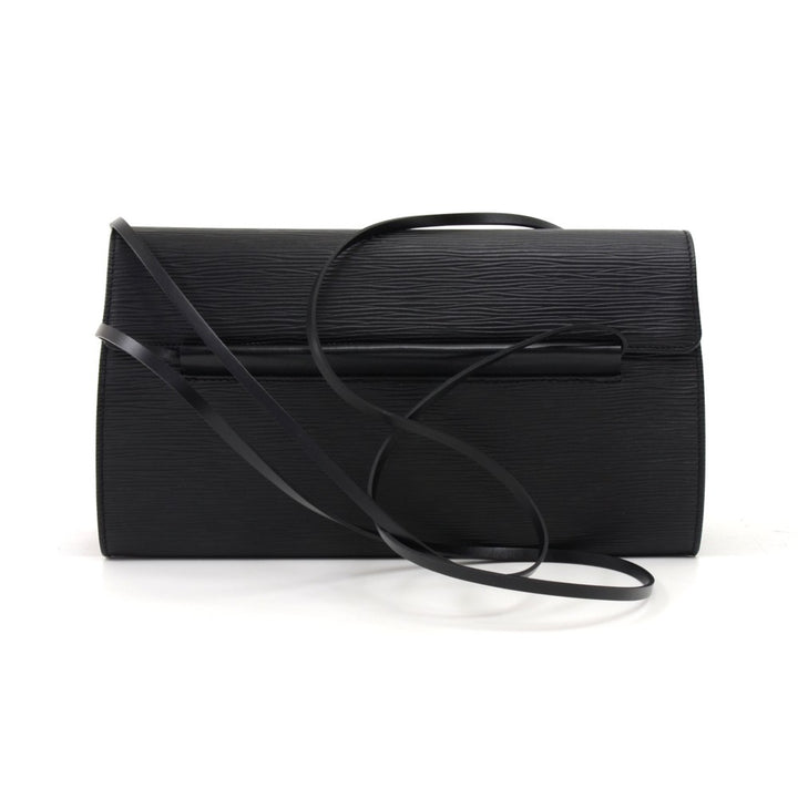 dinard epi leather shoulder bag