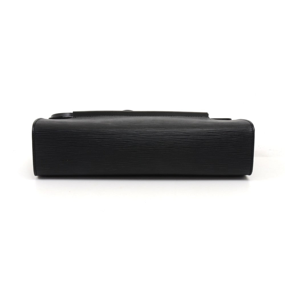 dinard epi leather shoulder bag