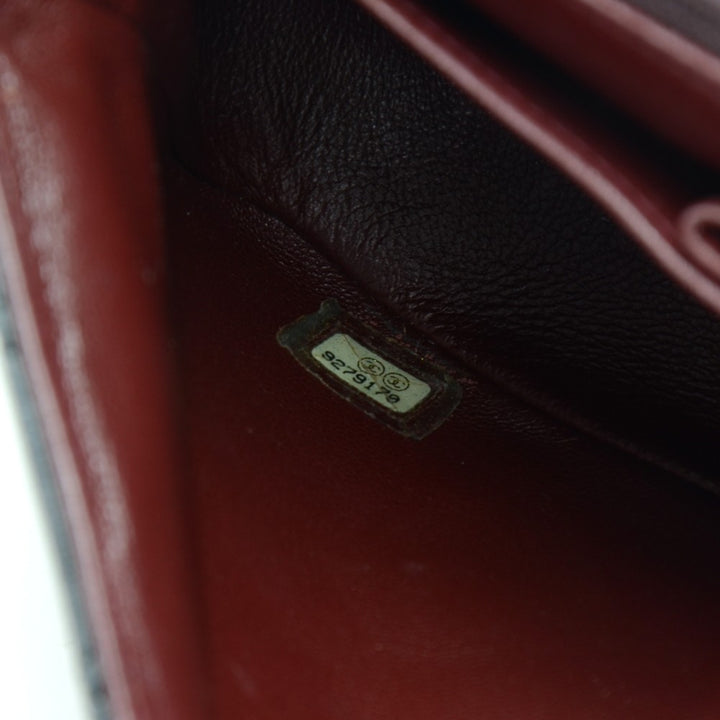 quilted lambskin leather single flap small shoulder bag