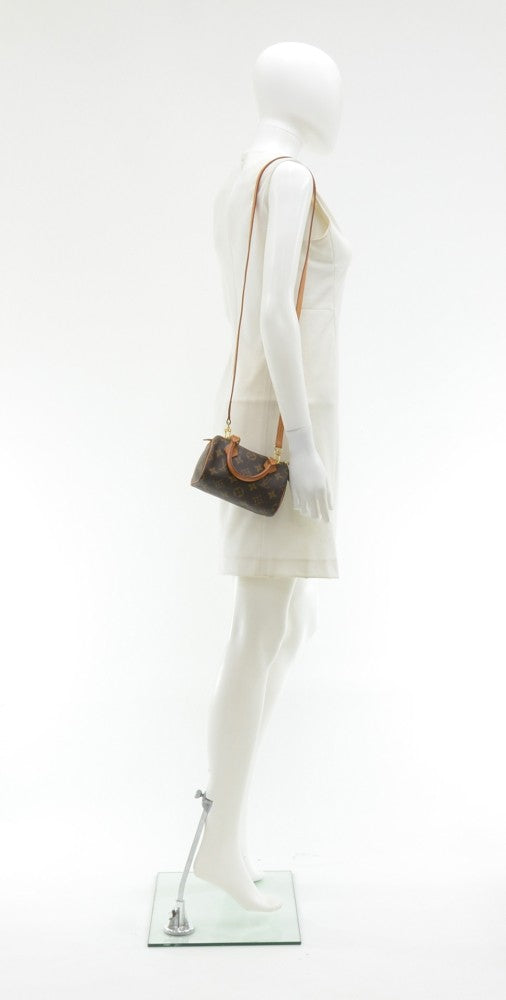 speedy sac hl monogram canvas mini handbag with strap