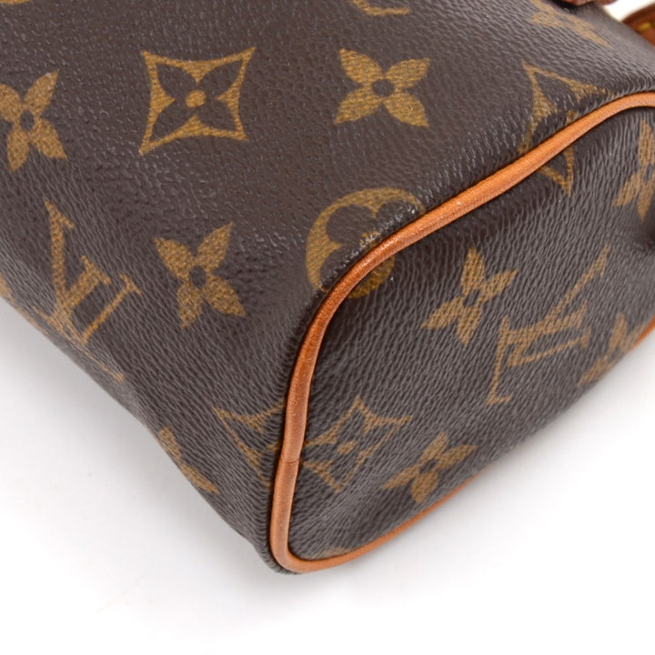 speedy sac hl monogram canvas mini handbag with strap