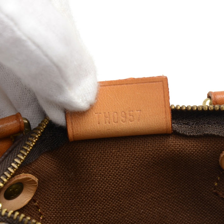 speedy sac hl monogram canvas mini handbag with strap