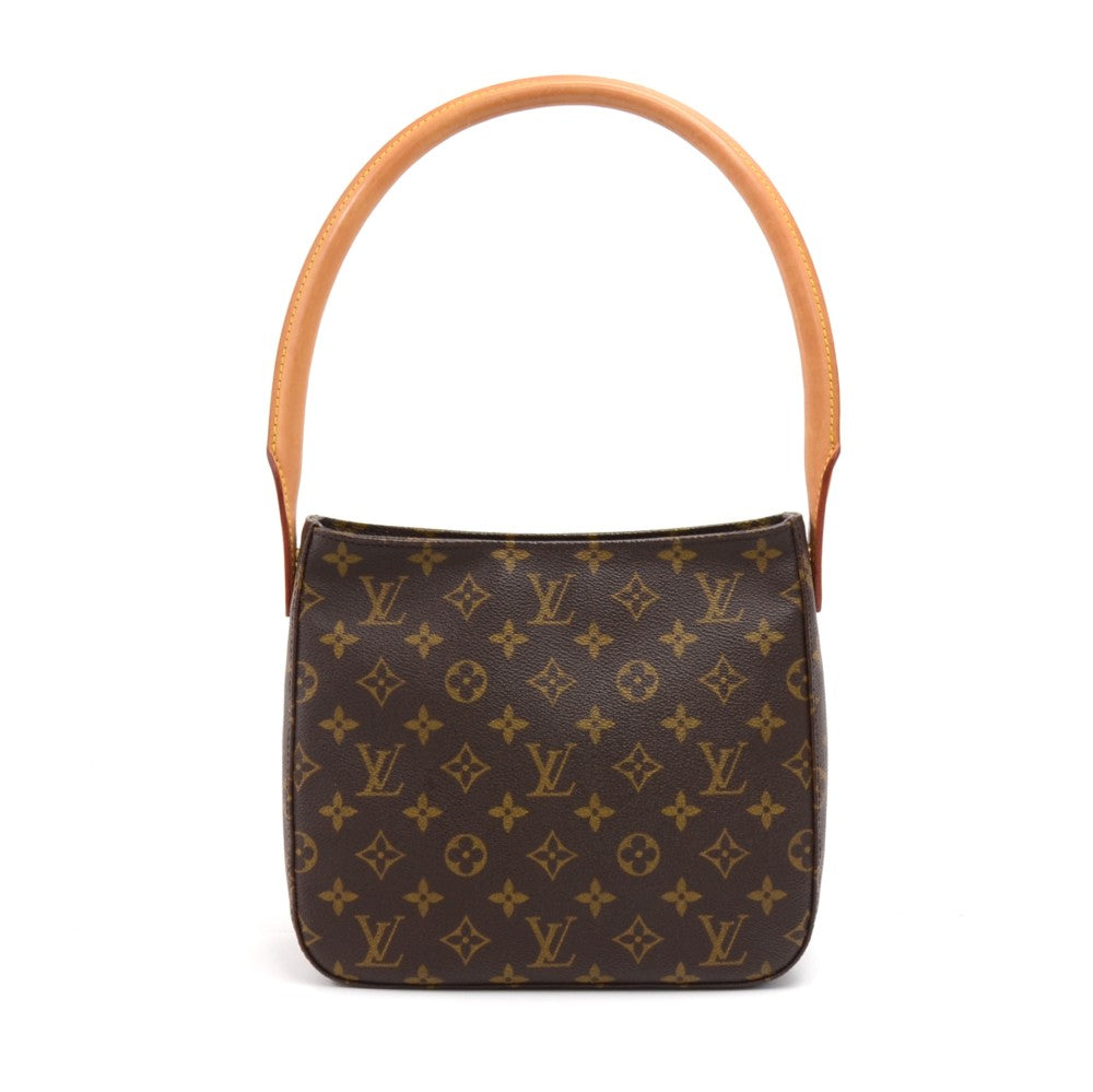 looping mm monogram canvas shoulder bag