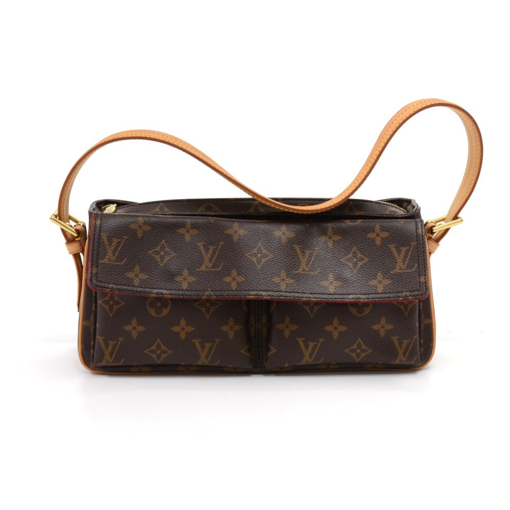 viva cite mm monogram canvas shoulder bag