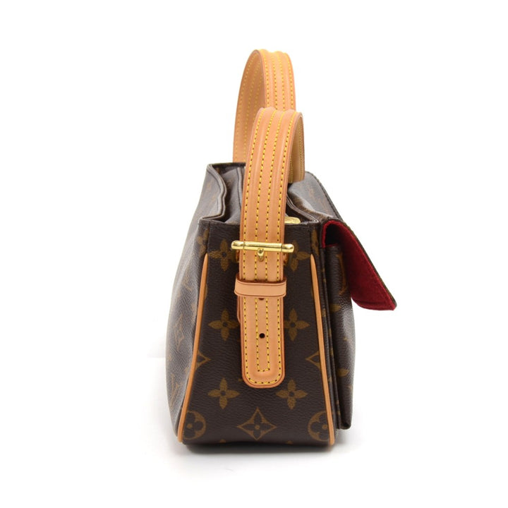 viva cite mm monogram canvas shoulder bag