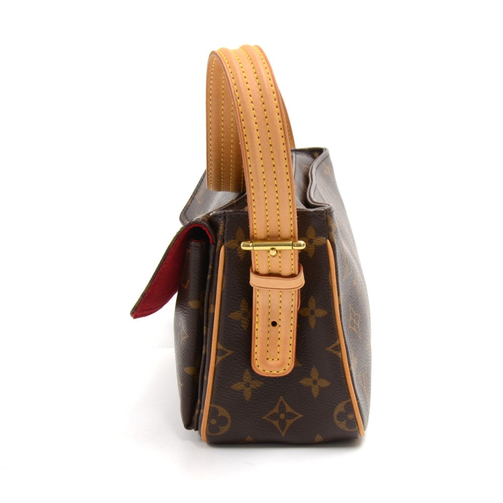 viva cite mm monogram canvas shoulder bag