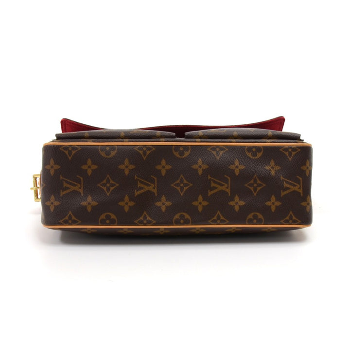 viva cite mm monogram canvas shoulder bag