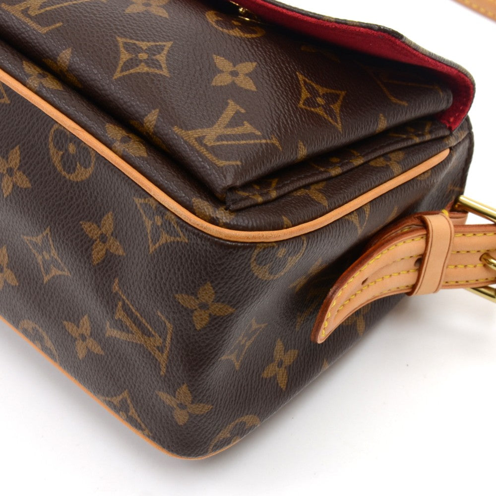 viva cite mm monogram canvas shoulder bag