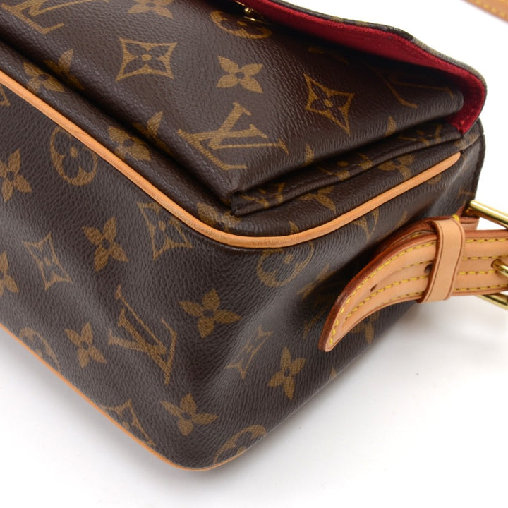 viva cite mm monogram canvas shoulder bag